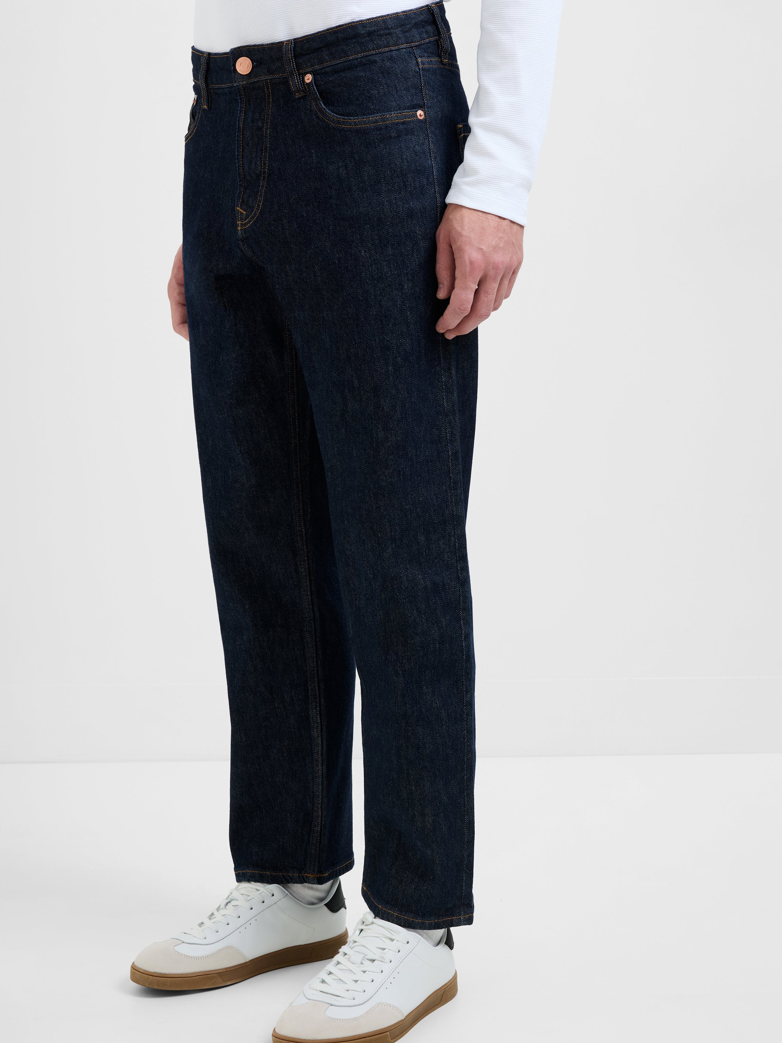 Relaxed Fit Selvedge Jeans