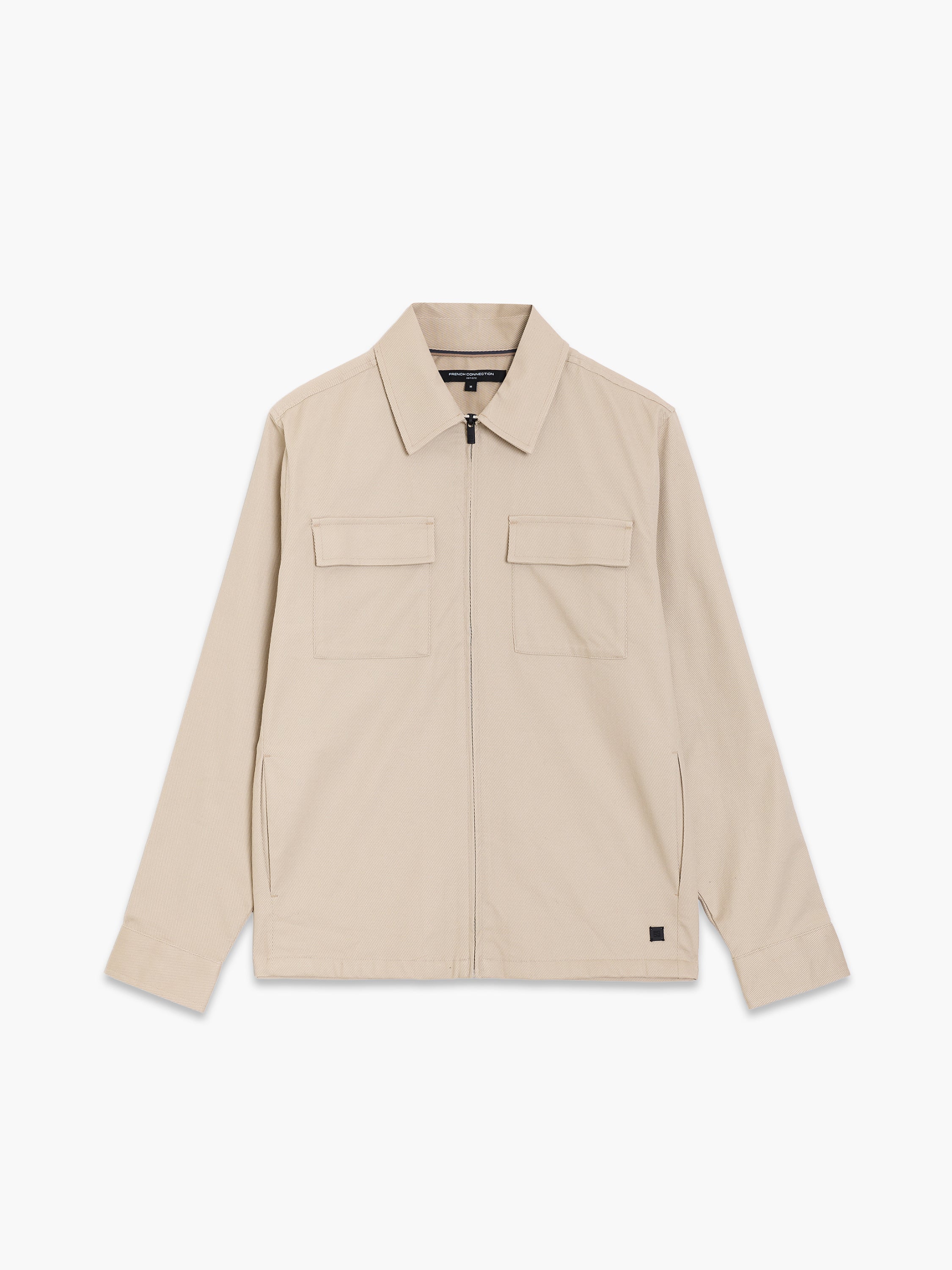Zip Through Cavalry Jacket