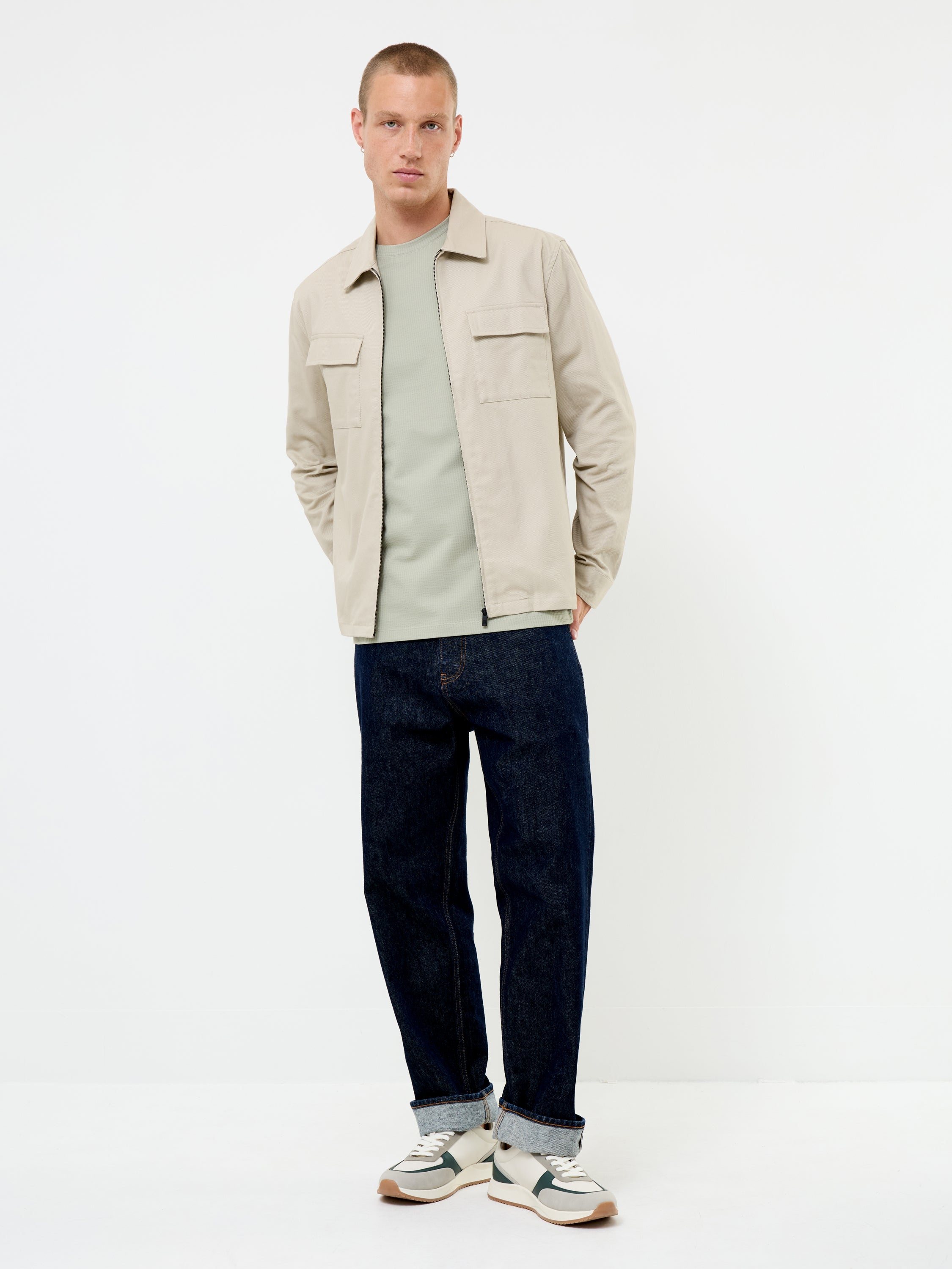 Zip Through Cavalry Jacket