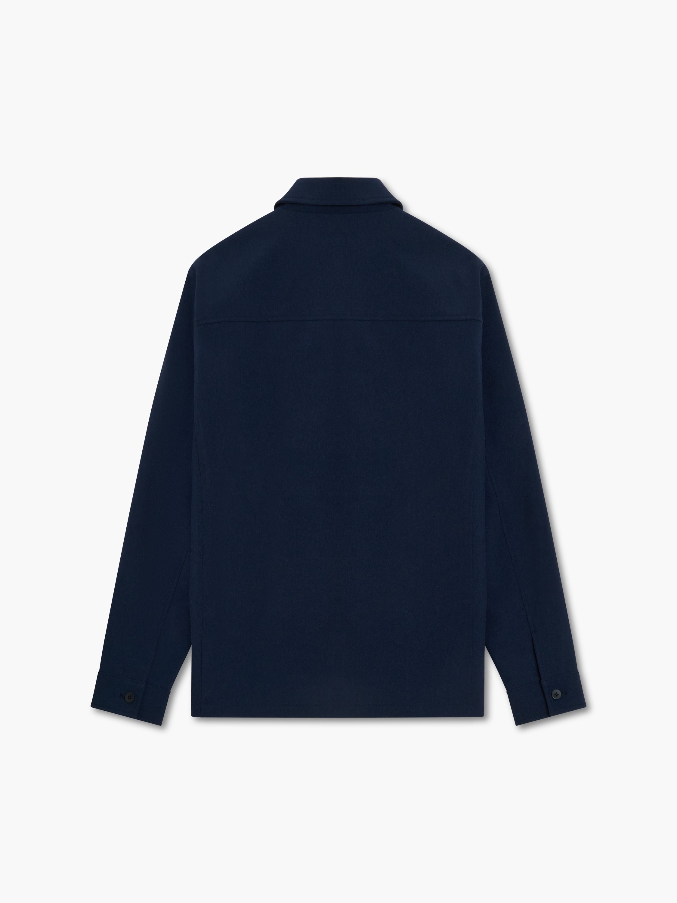 Button-Through Flap Chest Pocket Jacket