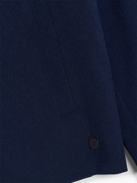Button-Through Flap Chest Pocket Jacket