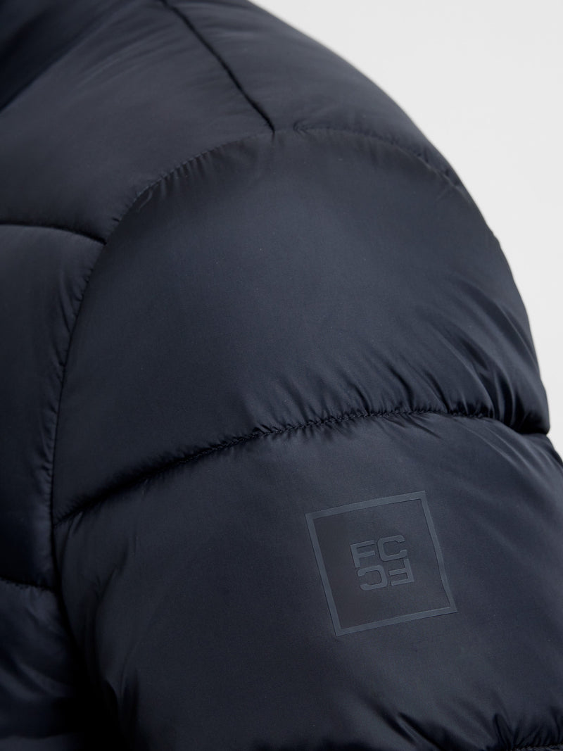 Funnel Neck Recycled Puffer Jacket