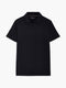 Short Sleeve Pointelle Knit Trophy Polo Shirt
