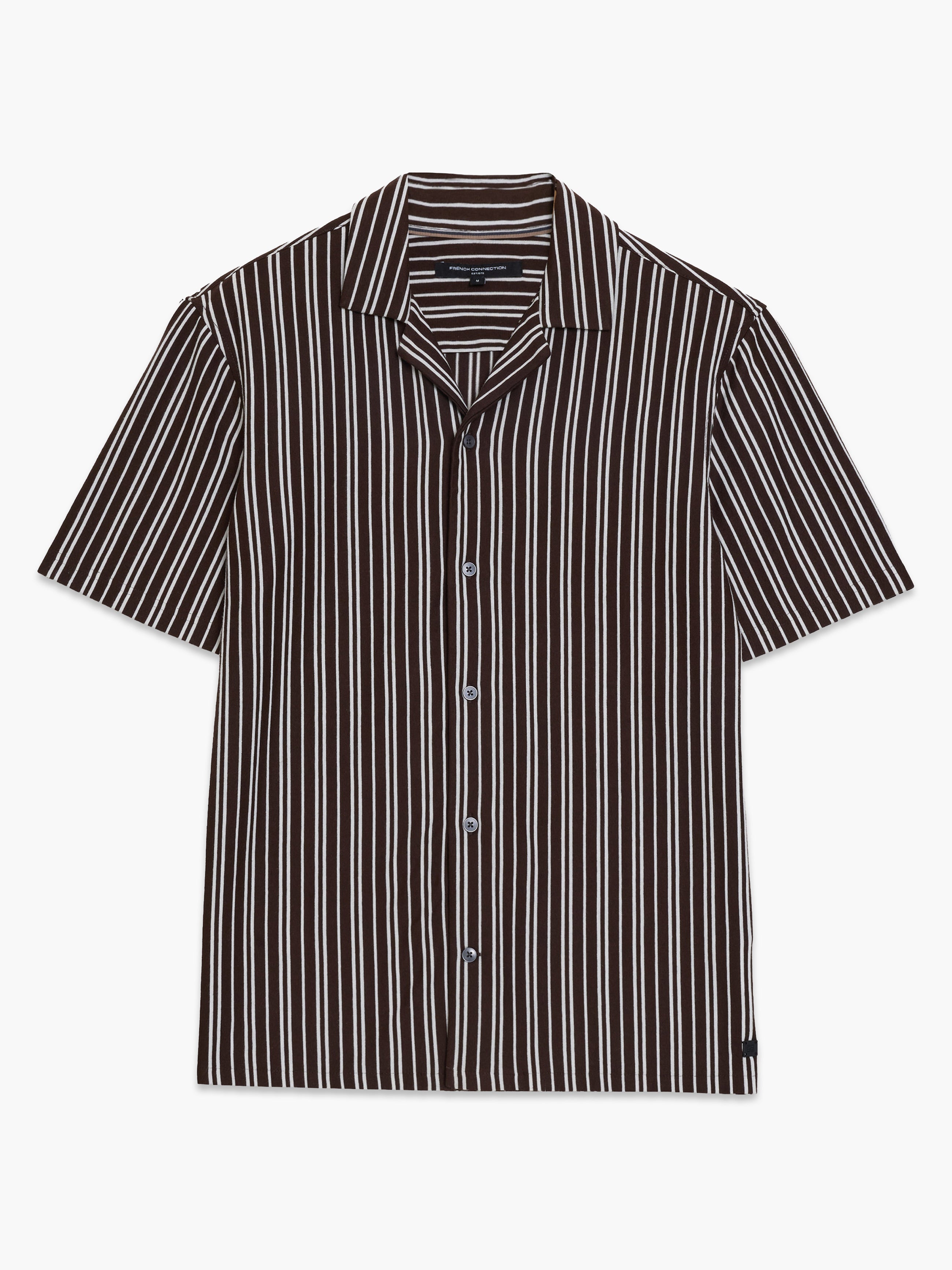 Short Sleeve Jersey Striped Holiday Shirt