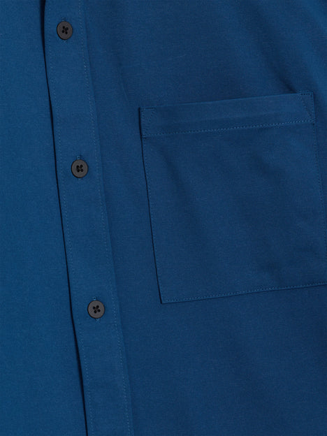 Long Sleeve Soft Jersey Pocket Shirt
