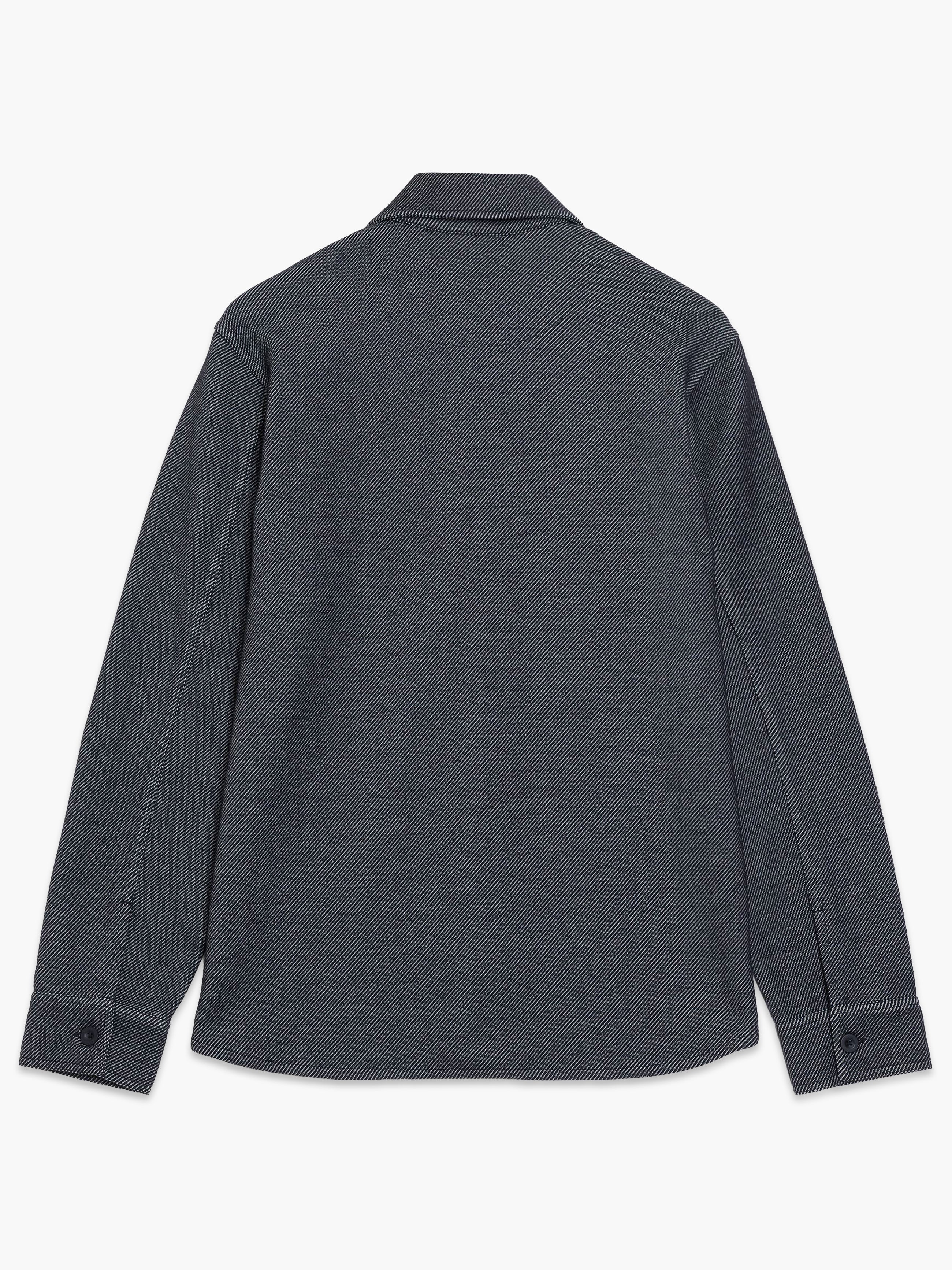 Long Sleeve Diagonal Stripe Jersey Shirt