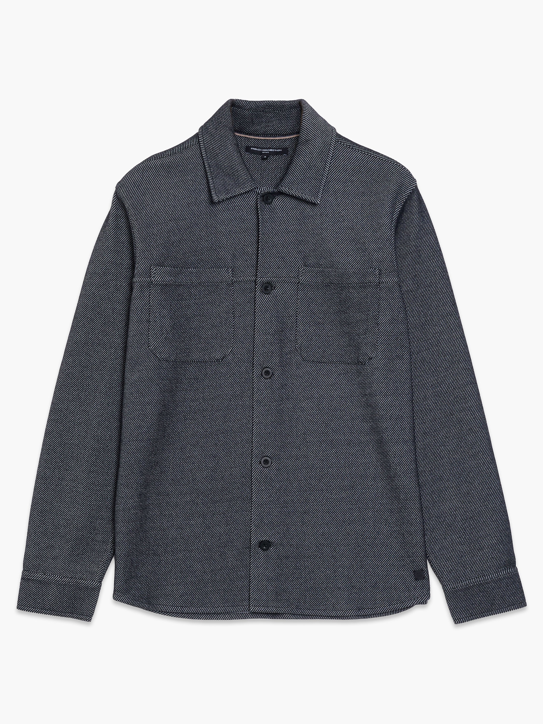 Long Sleeve Diagonal Stripe Jersey Shirt