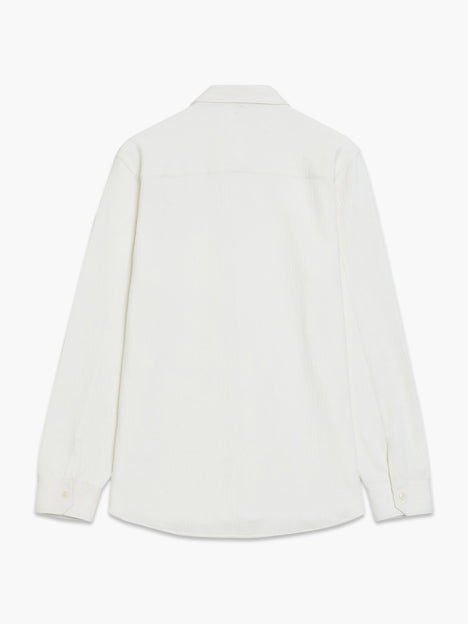 Long Sleeve Soft Line Pocket Shirt