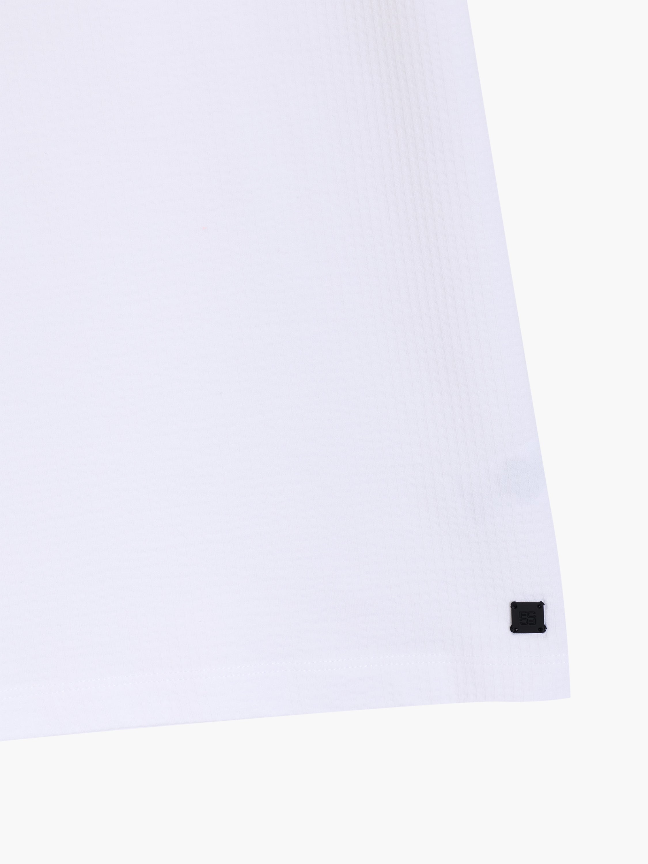 Short Sleeve Micro Seersucker Stripe T-Shirt