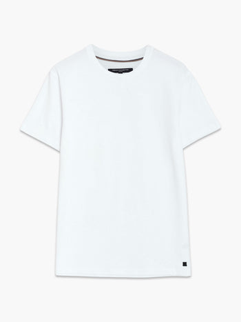 Short Sleeve Micro Seersucker Stripe T-Shirt