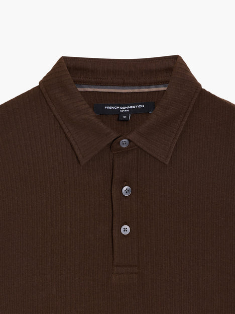 Short Sleeve Vertical Stripe Jacquard Trophy Shirt