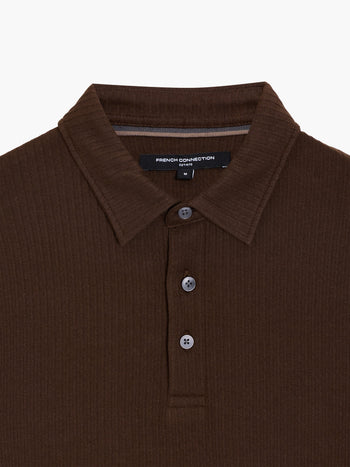 Short Sleeve Vertical Stripe Jacquard Trophy Shirt