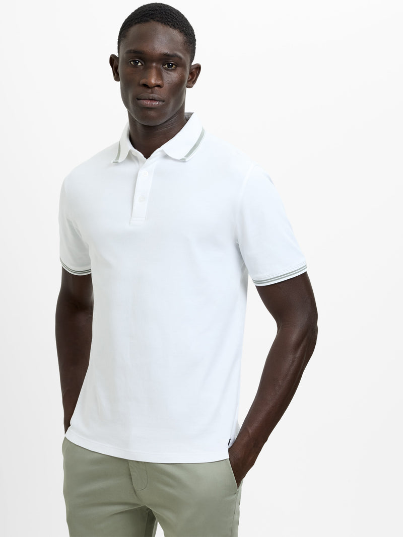 Short Sleeve Polo Shirt With Collar