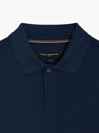 Smart Concealed Placket Polo Shirt