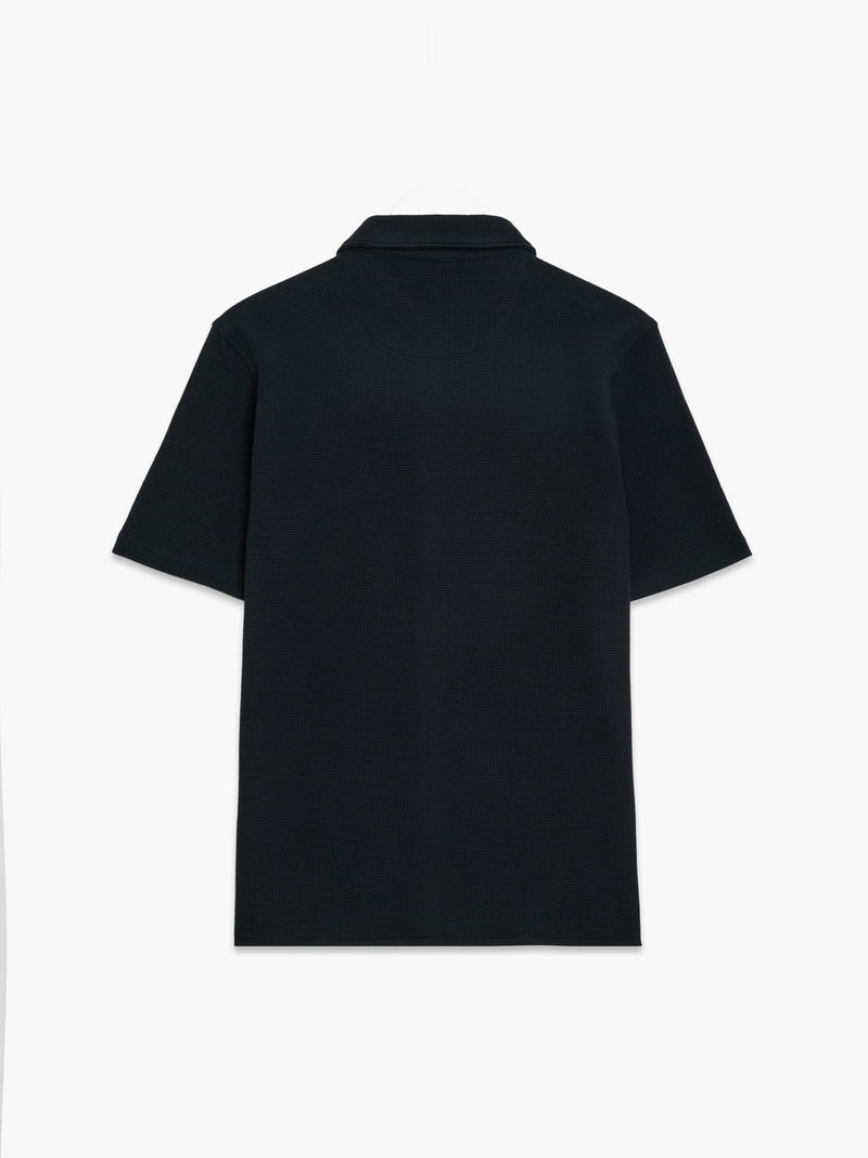 Short Sleeve Textured Shirt