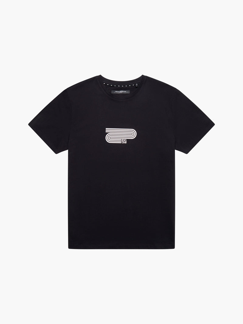 Organic Winding Logo Graphic T-Shirt