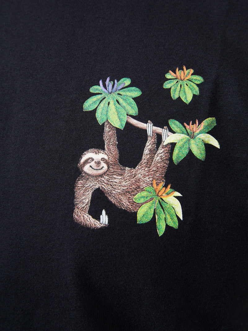 Sloth Organic Graphic T-Shirt