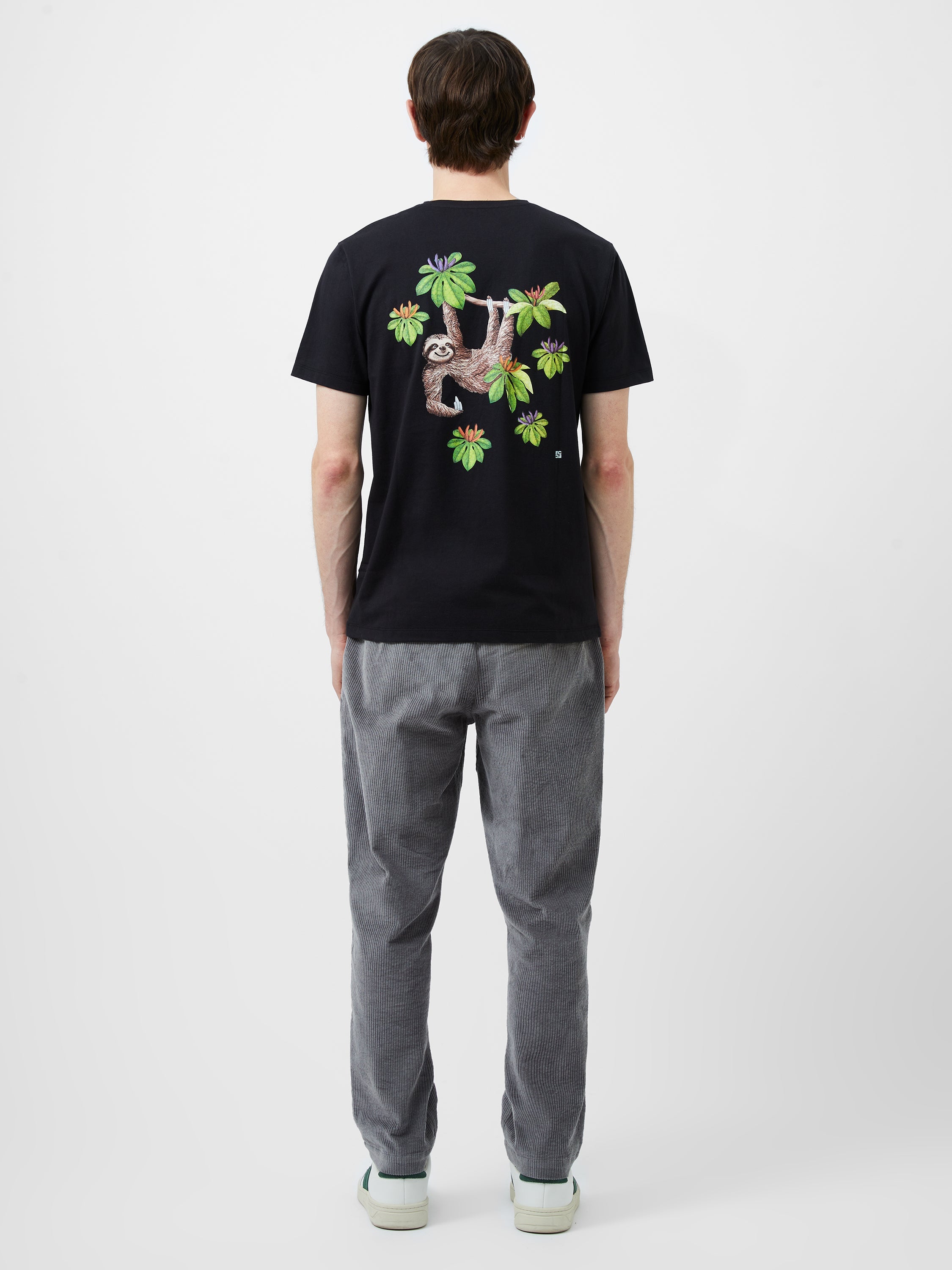 Sloth Organic Graphic T-Shirt