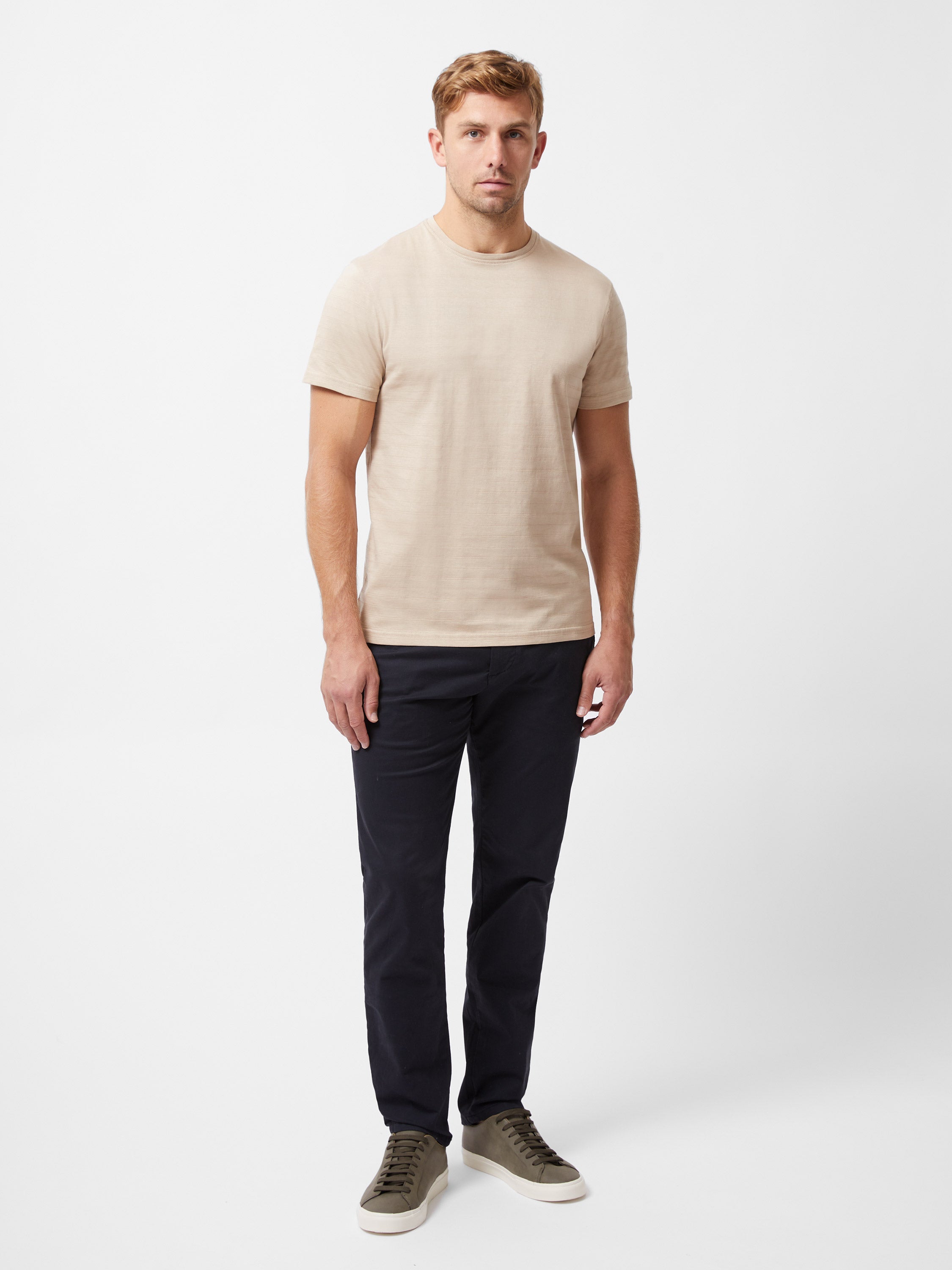 Short Sleeve Jacquard T-Shirt