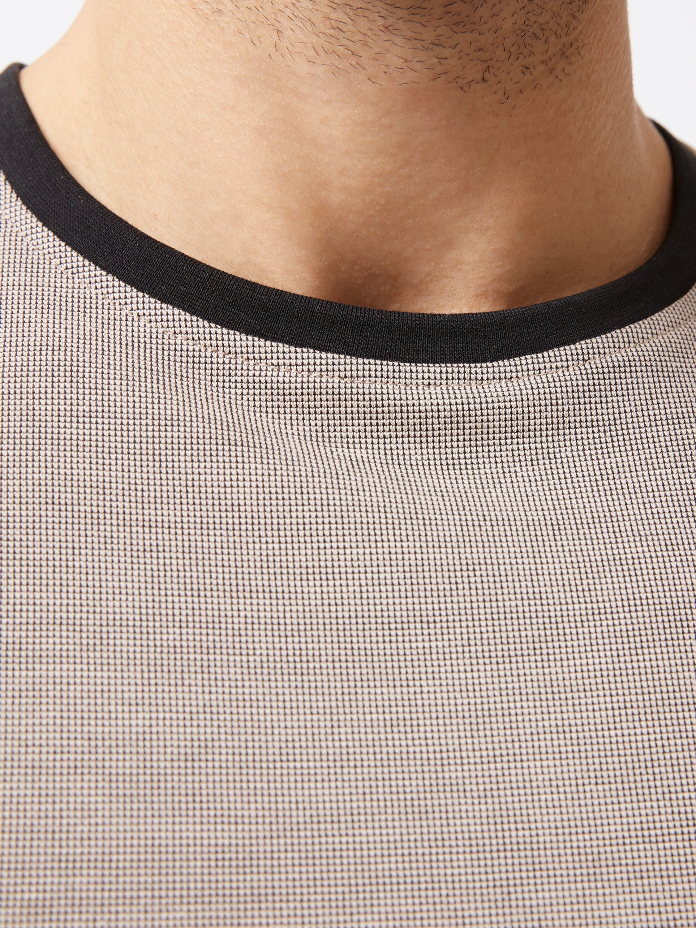 Short Sleeve Textured T-Shirt