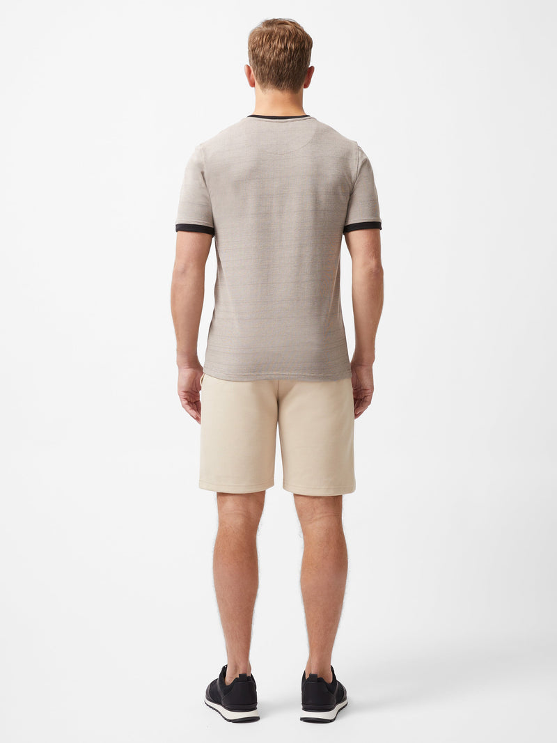 Short Sleeve Textured T-Shirt