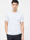 Variated Rib Short Sleeve Polo Shirt