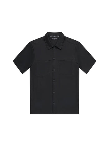 Double Pocket Short Sleeve Jersey Shirt