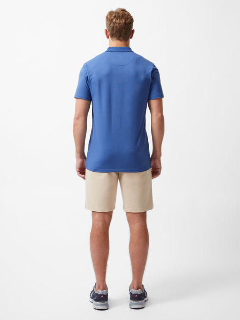 Stretch Short Sleeve Trophy Neck Shirt
