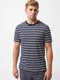 Short Sleeve Yarn Dye Stripe T-Shirt