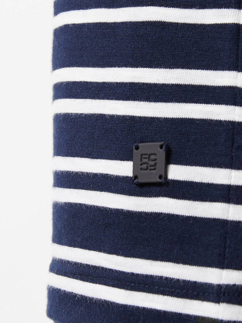 Short Sleeve Yarn Dye Stripe T-Shirt