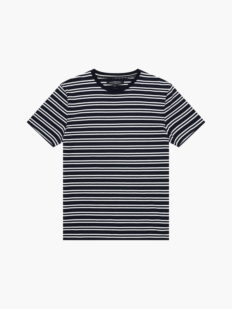 Short Sleeve Yarn Dye Stripe T-Shirt
