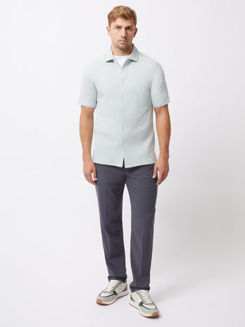 Textured Short Sleeve Shirt