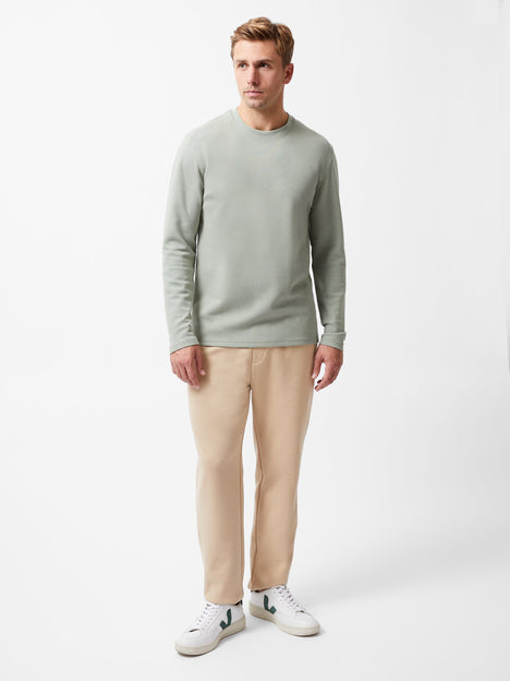 Textured Long Sleeve T-Shirt