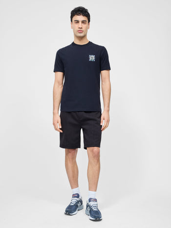 Abstract Flower Organic Graphic T-Shirt