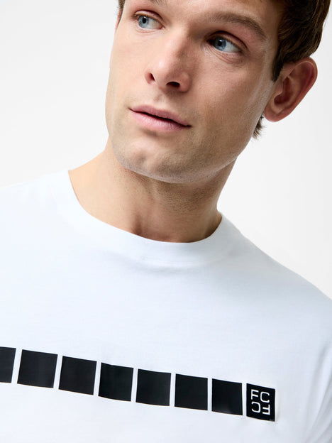 French Connection Broken Block Organic Graphic T-Shirt