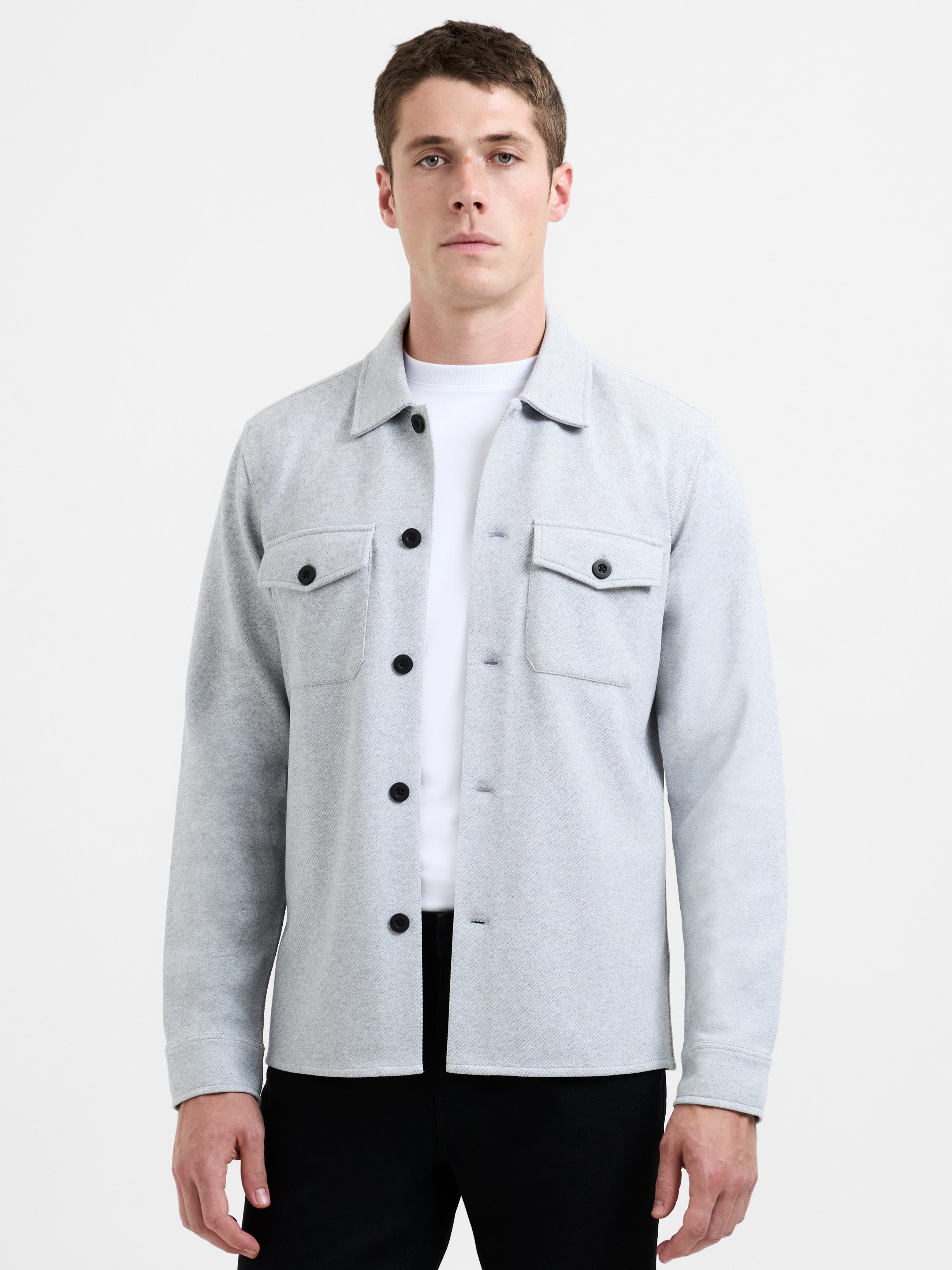 Canvas Jersey Overshirt