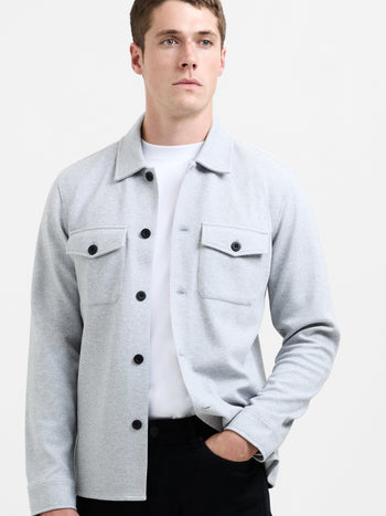 Canvas Jersey Overshirt