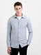 Slim Fit Zigzag Stripe Shirt