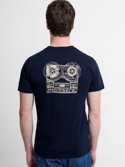 Short Sleeve Organic Audio Recorder Graphic T-Shirt