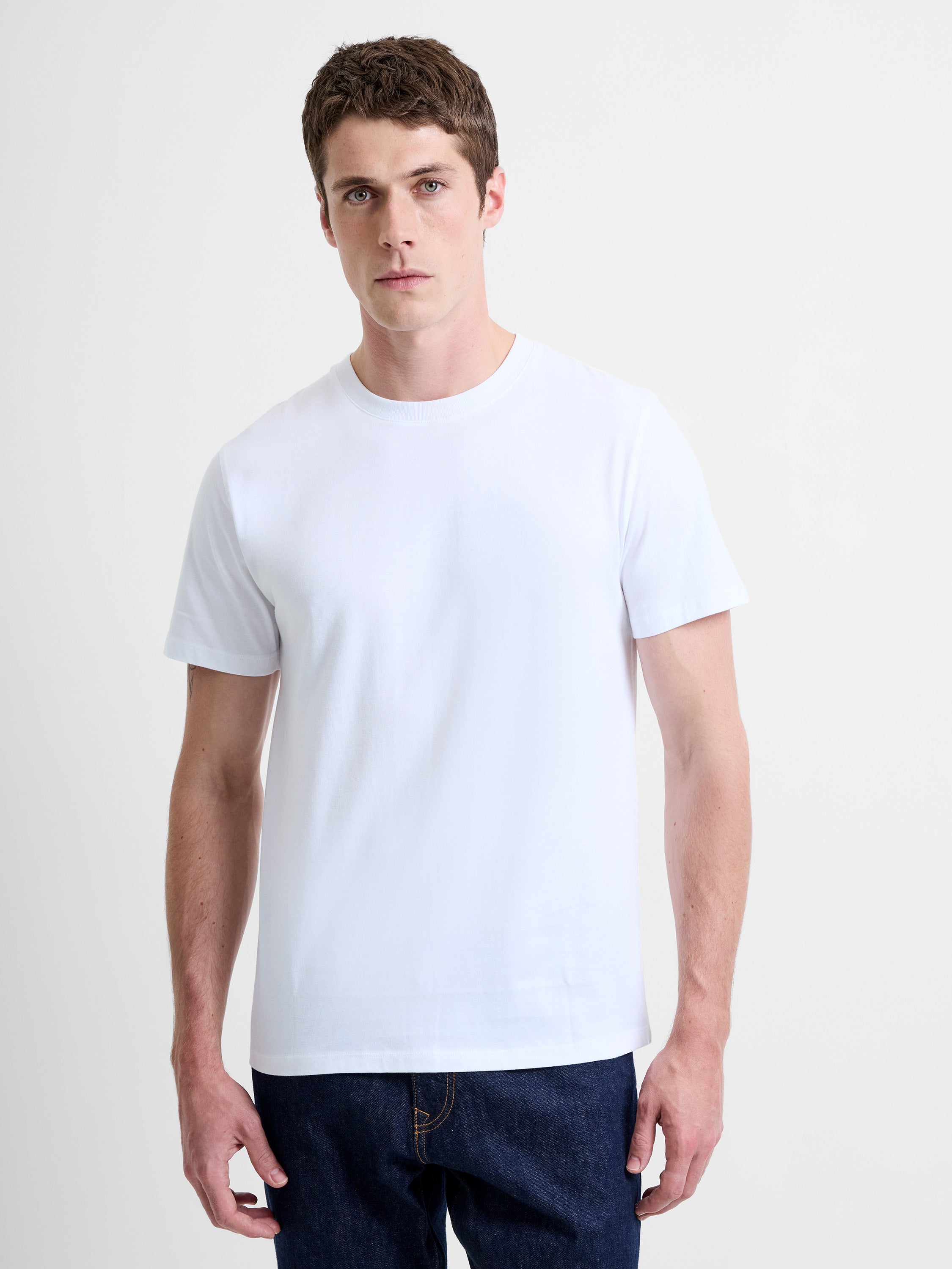 Organic Geo Back Print Graphic T-Shirt