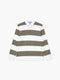 Stripe Rugby Polo Long Sleeve Shirt