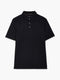 Short Sleeve Diagonal Stripe Polo Shirt