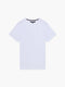 Extended Yoke Textured T-Shirt