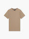 Extended Yoke Textured T-Shirt