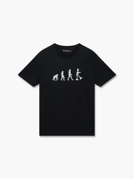 Evolution Pixel Embroidered T-Shirt