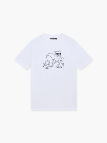 Bike Rude Bear T-Shirt