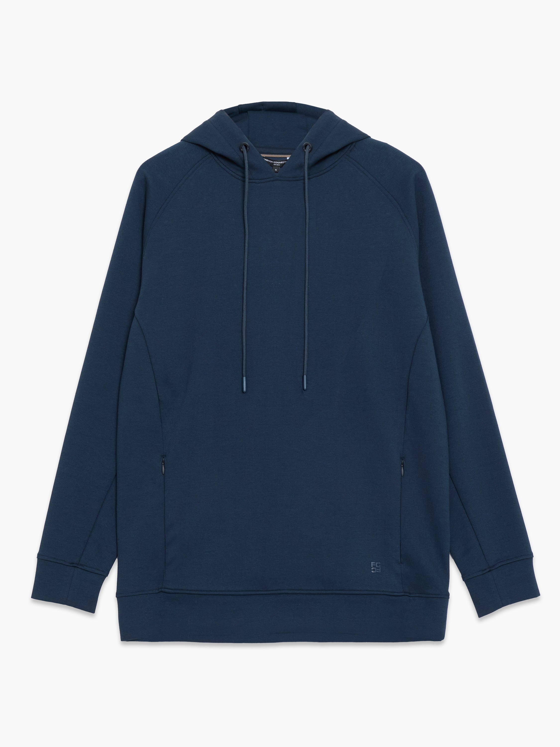 Smart Navy Drawstring Hoodie