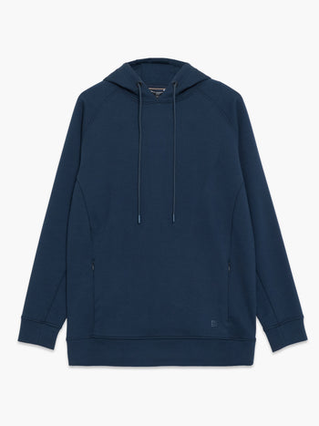 Smart Navy Drawstring Hoodie