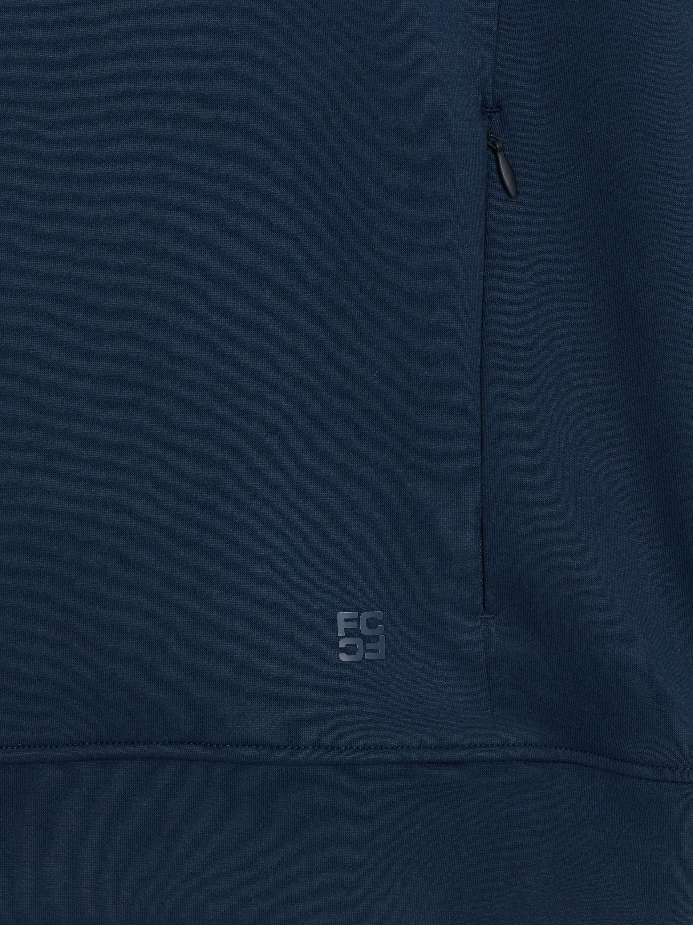 Smart Navy Drawstring Hoodie