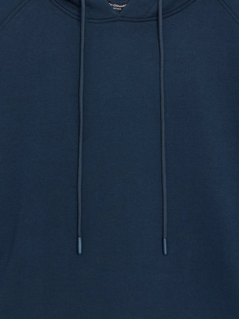 Smart Navy Drawstring Hoodie